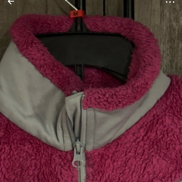 Columbia Sz M Pink/Gray Fleece Jacket VGUC 😊😊 - Picture 4 of 10